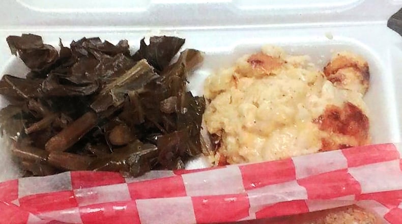 Chicken wing dinner at Al’s Smokehouse. BILL LACKEY/STAFF