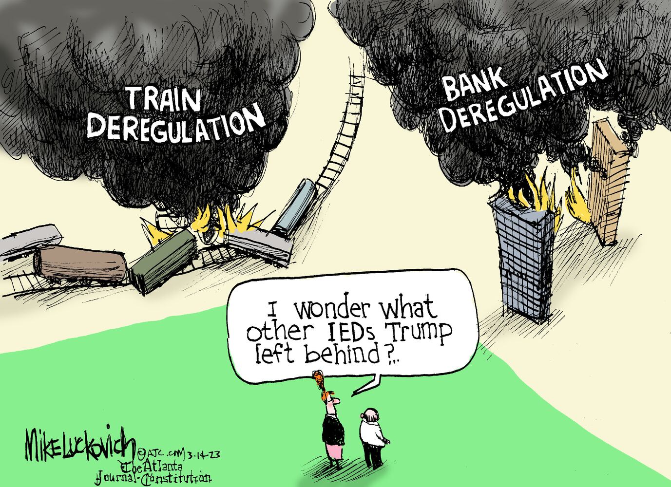 WEEK IN CARTOONS: Bank collapse, Russia and more