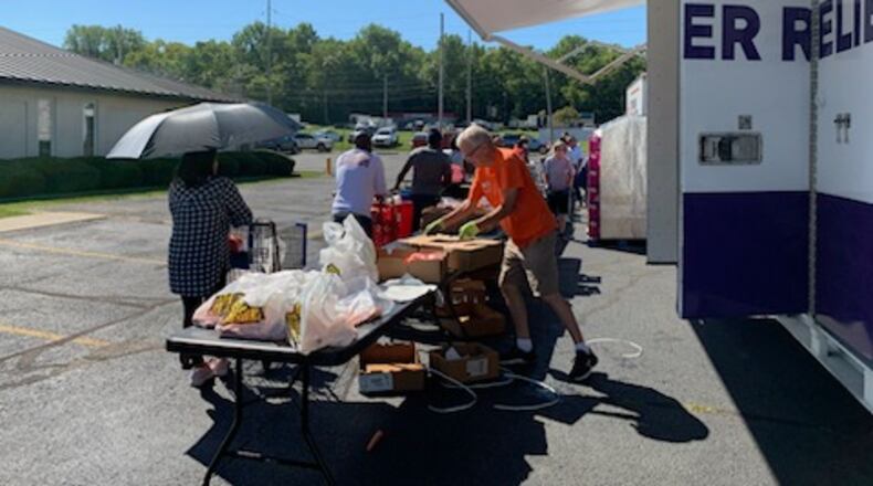 The Second Harvest Food Bank celebrated National Food Bank Day during their weekly Friday distribution on Sept. 1 to raise awareness about hunger in the community.