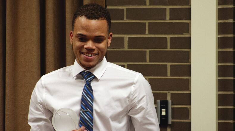 Jameel Cosby is the fourth Kenton Ridge player to win the Dan Hoyt Mr. Basketball award as the best player in Clark County. Jeff Gilbert/CONTRIBUTED
