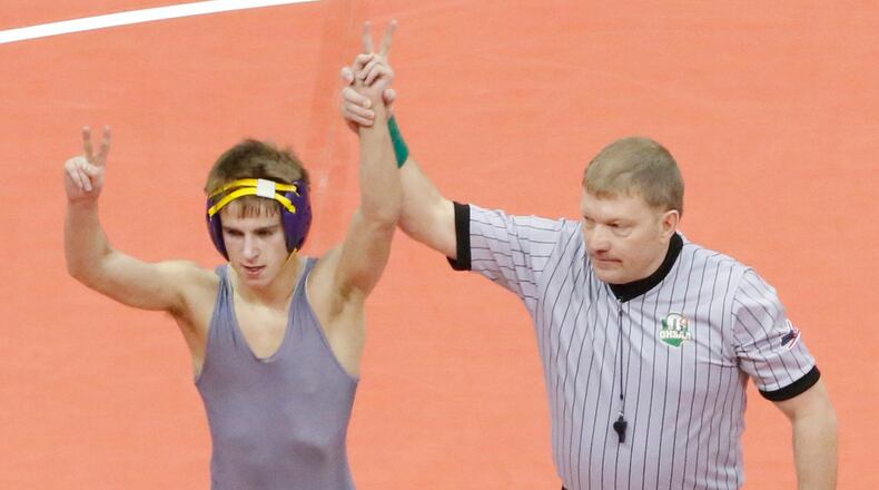 Tommy Hoskins of Legacy Christian is seeking to be a rare four-time wrestling state champ. FILE