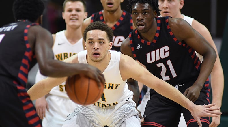 Wright State is moving forward without senior guard Justin Mitchell. KEITH COLE/CONTRIBUTED PHOTO