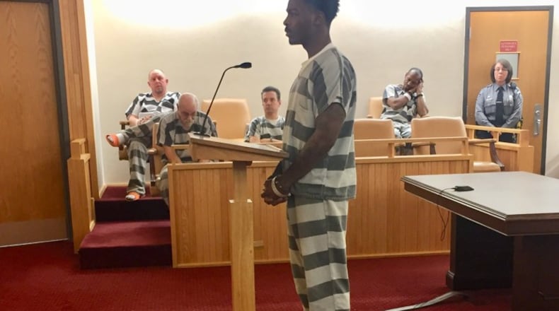 Jimmarko L. Shepherd appears in Clark County Municipal Court. Jeff Guerini/Staff Writer