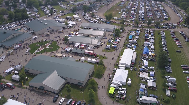 An estimated 30,000 people attended Hamvention at the Greene County Fairgrounds in May 2017.