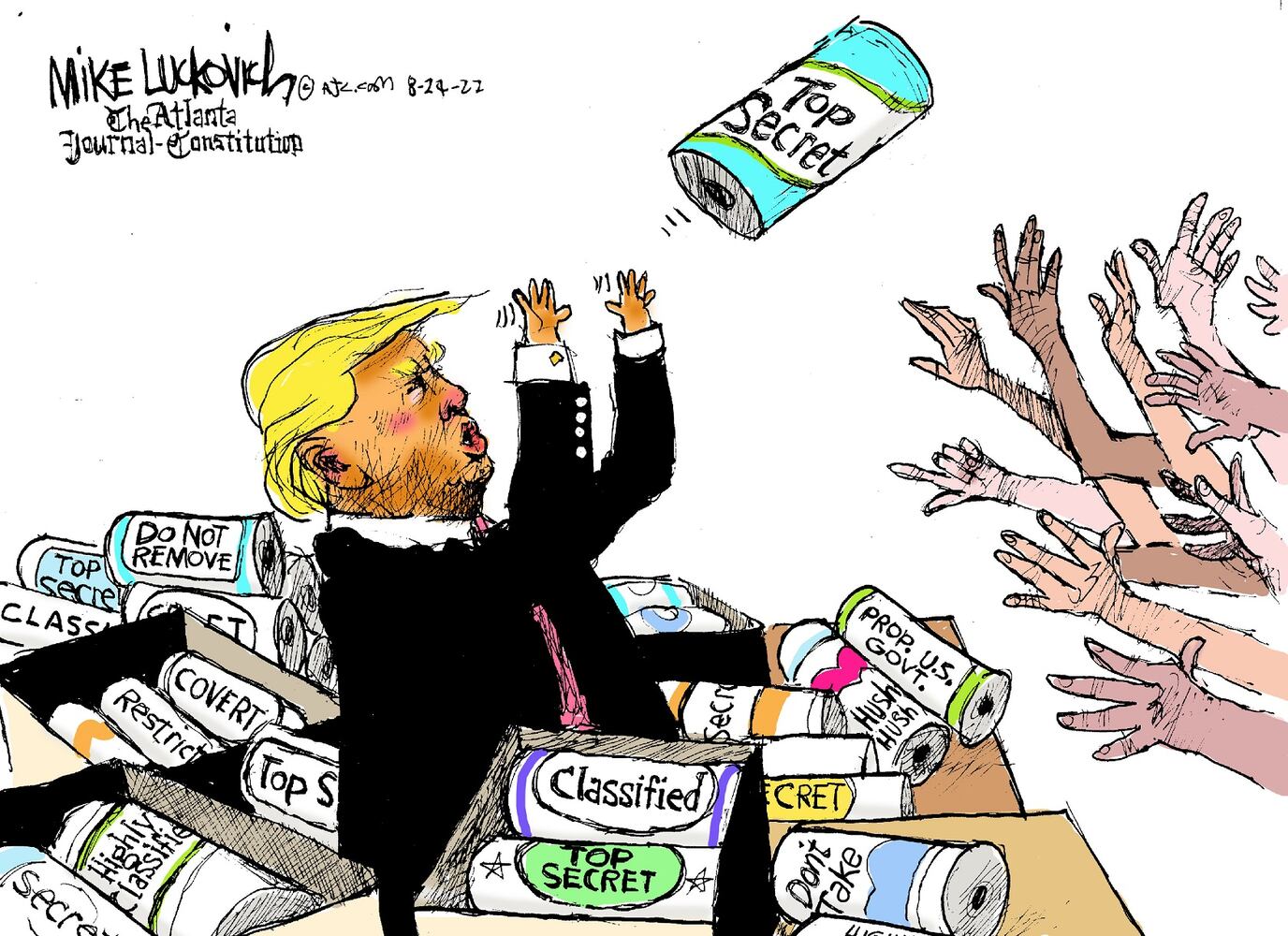 WEEK IN CARTOONS: Student loans, redacted affidavit, Fauci and more