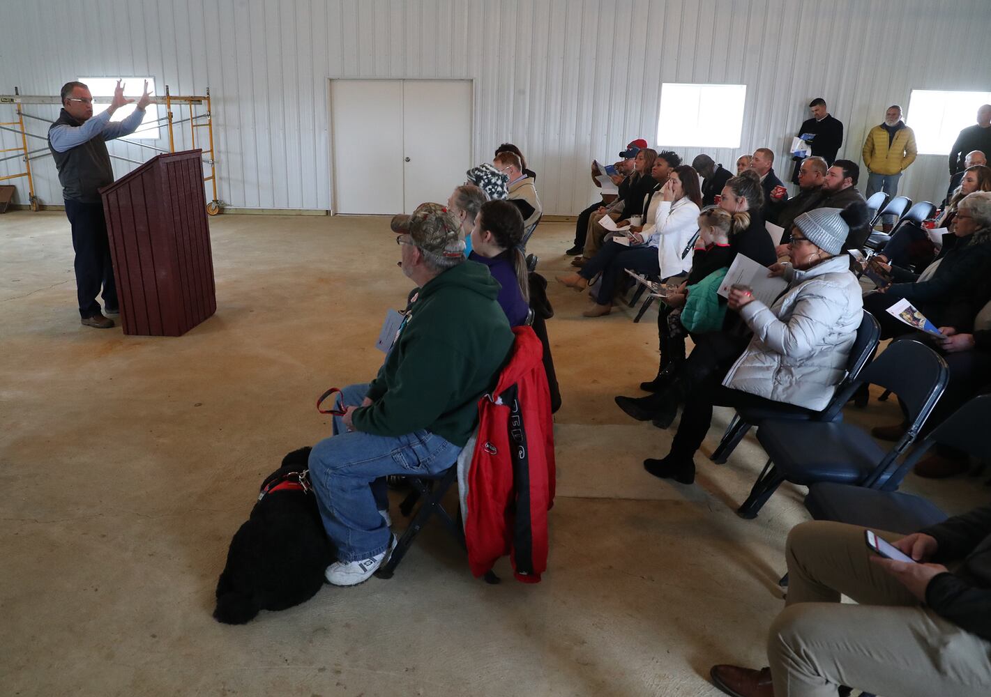 Grand Opening of new Dog Barn