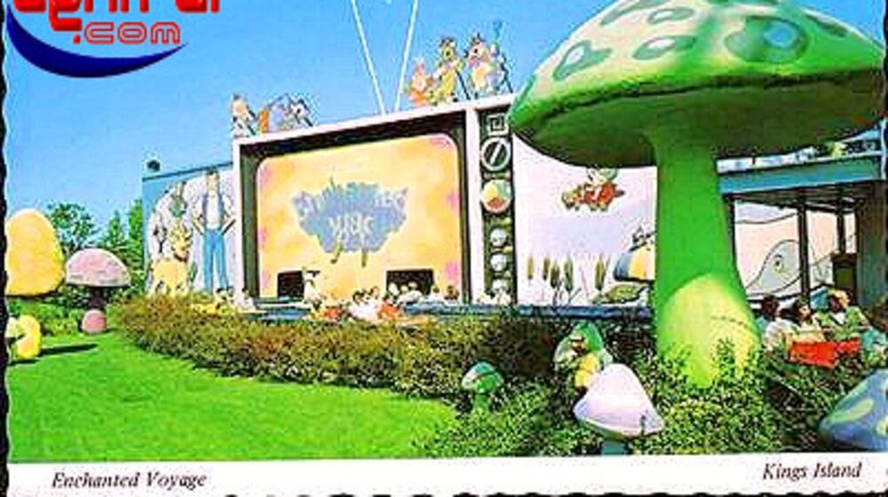 Kings Island's Phantom Theater: Opening Nightmare is the latest iteration of a dark ride at the park. Other versions include Phantom Theater, The Enchanted Voyage and Boo Blasters on Boo Hill. Photos courtesy of KICentral