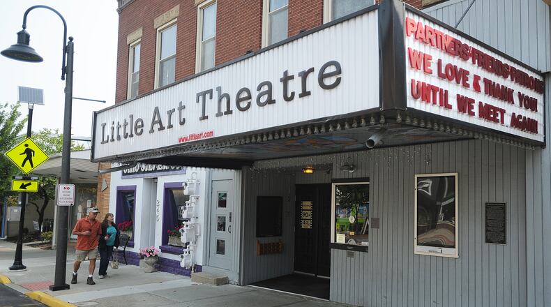 The Little Art Theatre in Yellow Springs is closing temporarily due to COVID-19. MARSHALL GORBY\STAFF