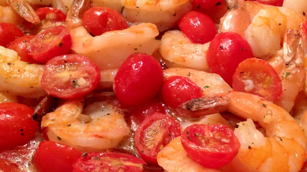 Garlic Herb Shrimp. GWYNN GALVIN, SWIRLSOFFLAVOR.COM