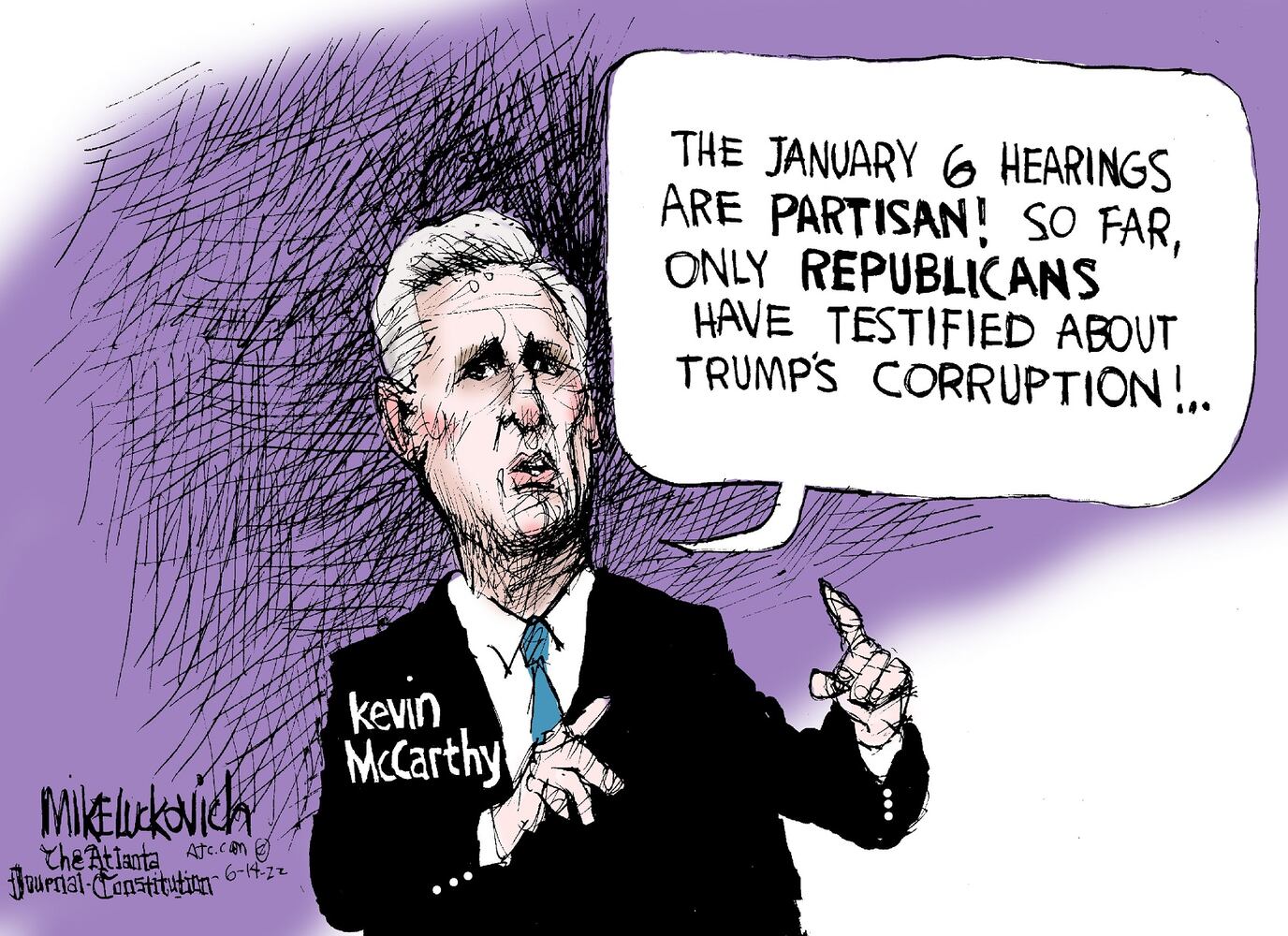 WEEK IN CARTOONS: Jan. 6 hearings, bear market and more