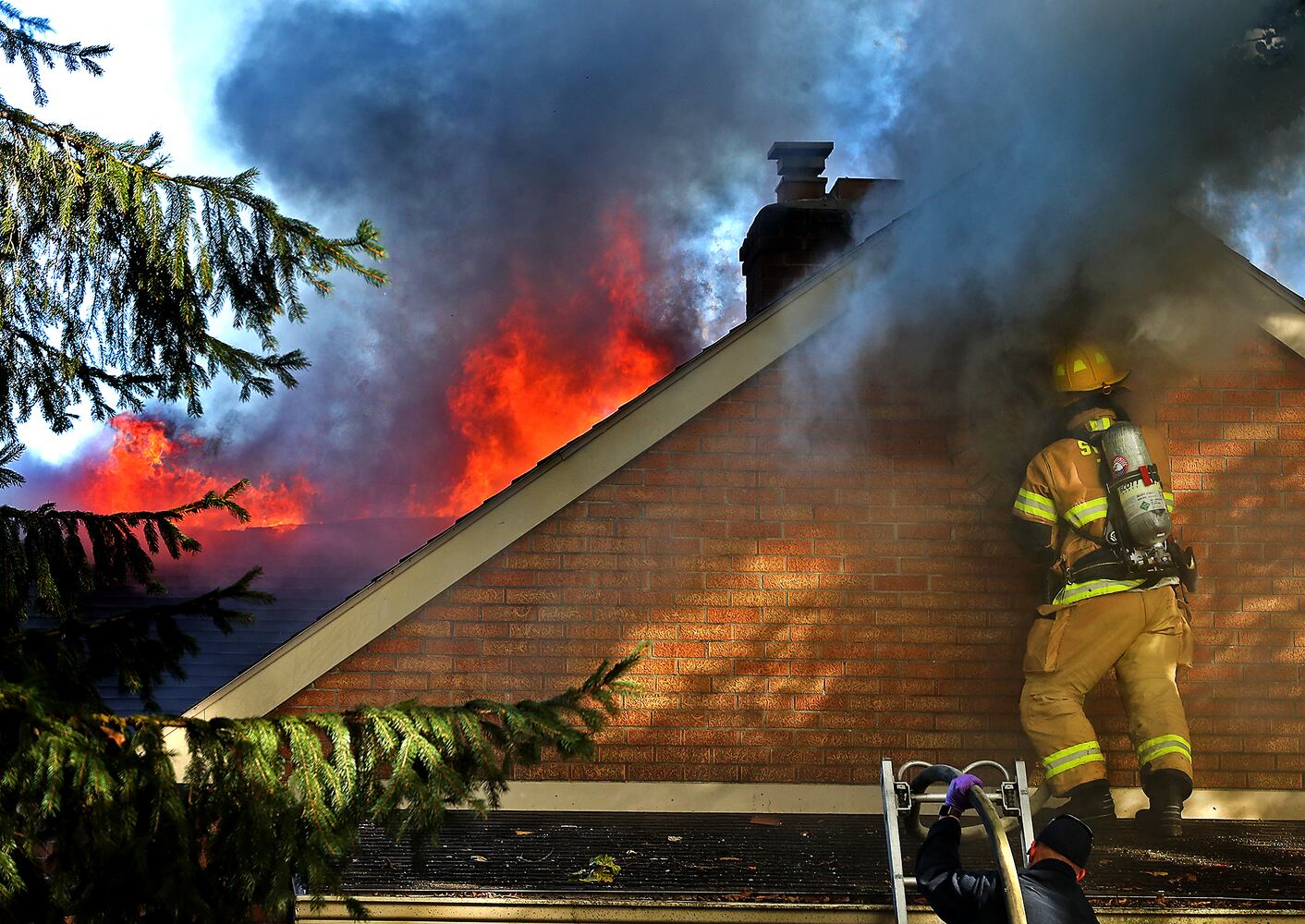 110421 Springfield Twp Fire SNS