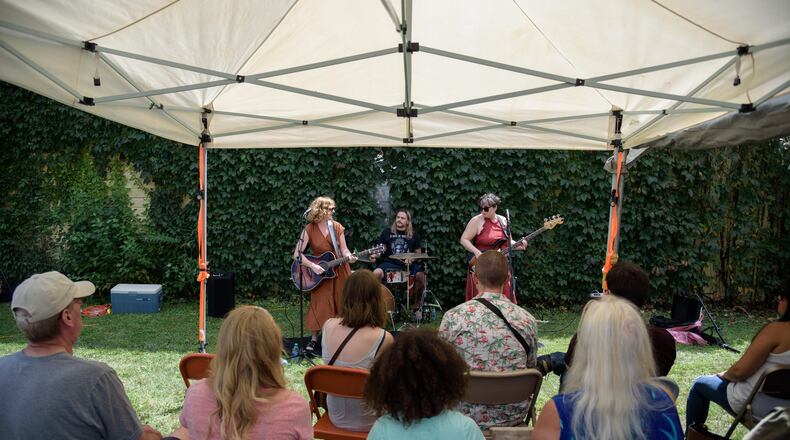 The 3rd annual Dayton Porchfest celebrates Dayton’s rich and diverse music scene, with more than 50 local musicians and bands covering funk, blues, indie rock, jazz, classical, country,  and bluegrass. The free event, presented by The Collaboratory, takes place in the family-friend environment of St. Anne's Hill historic neighborhood. TOM GILLIAM / CONTRIBUTING PHOTOGRAPHER