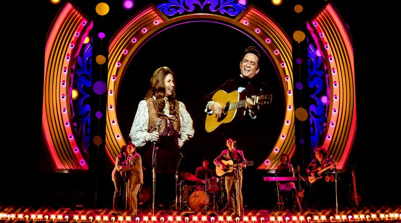 “Johnny Cash: The Official Concert Experience,” presented by Dayton Live at the Schuster Center in Dayton on Saturday, Feb. 24, features a band and singers providing live musical accompaniment for the legendary country artist’s original vocals while television footage from “The Johnny Cash Show” is projected on a large screen.