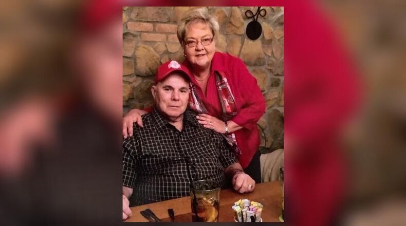 Millina Fischer with her late husband, Robert Houston. Fischer recently received a stimulus payment for Houston, who died in 2018. CONTRIBUTED