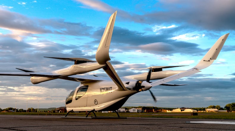The BETA Technologies' ALIA-250c. "Our aircraft is the result of the last 3 years of precise design and development," BETA says on its web site. BETA image