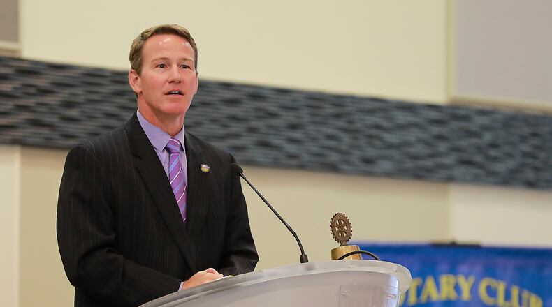 Ohio Secretary of State John Husted says he’s “strongly considering” a bid for governor but won’t make a “final decision” for a couple months. BILL LACKEY/STAFF FILE