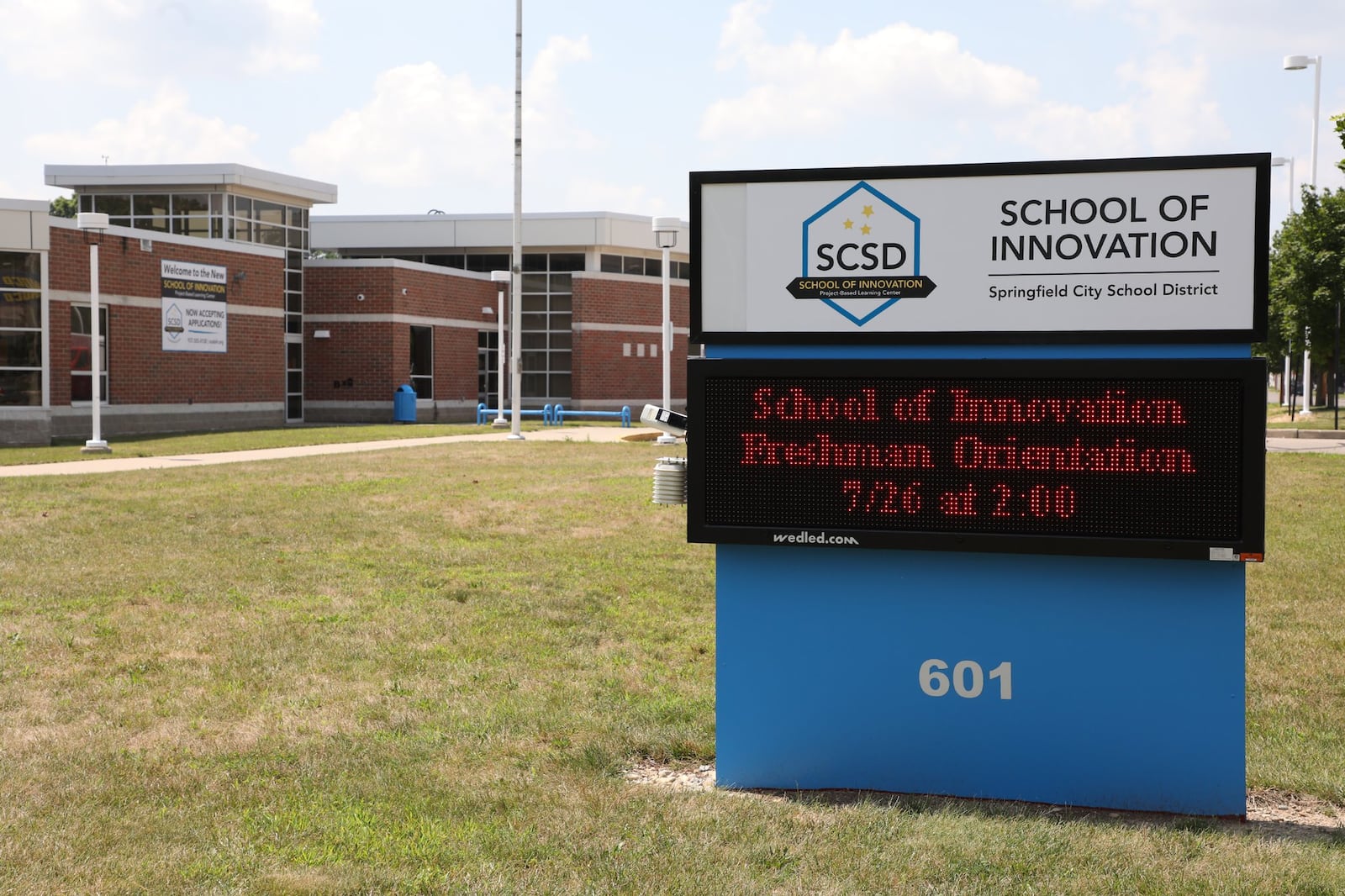 Springfield City Schools is opening up a School of Innovation where Keifer used to by located. BILL LACKEY/STAFF