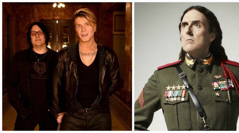 The Goo Goo Dolls and Weird "Al" Yankovic will come to the Rose Music Center on Aug. 2 and Aug. 28, respectively. Contributed photos