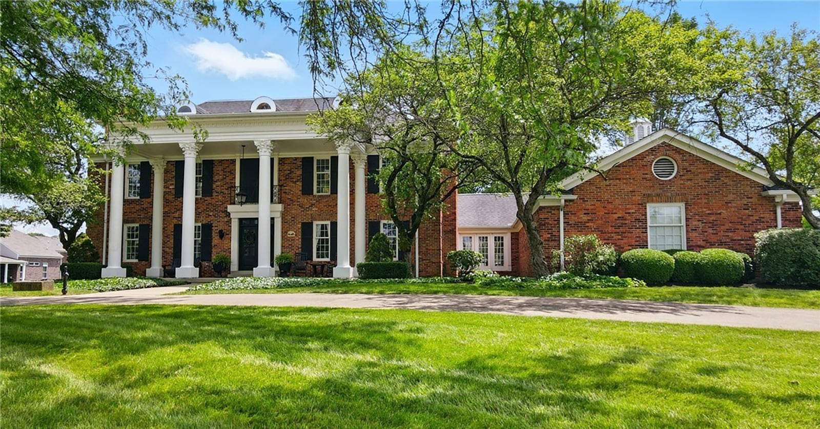This six acre estate, once part of Beachwood Farms, has been completely renovated and updated.