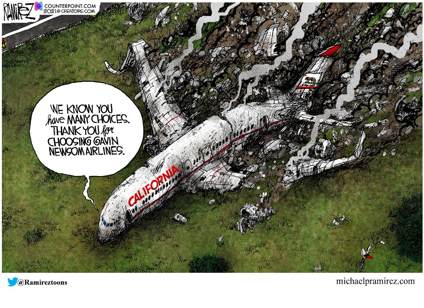 Week in cartoons: Religious exemptions, California recall and more
