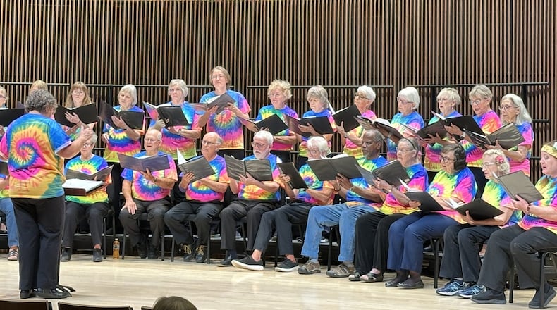 The Dayton Celebration Chorus performs at the Roger Glass Center for the Arts several times a year. CONTRIBUTED