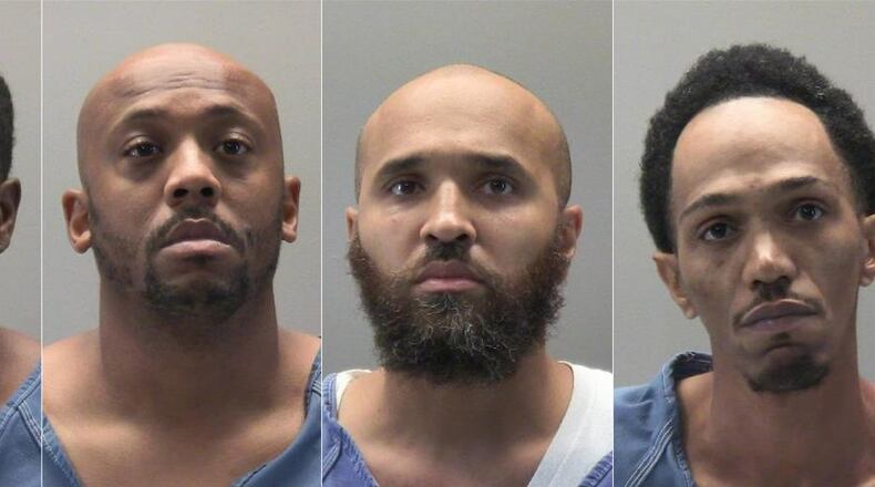 From left to right: Nathan S. Goddard Jr., Courtney L. Allen, Cahke W. Cortner Sr., and Lionel L. Combs