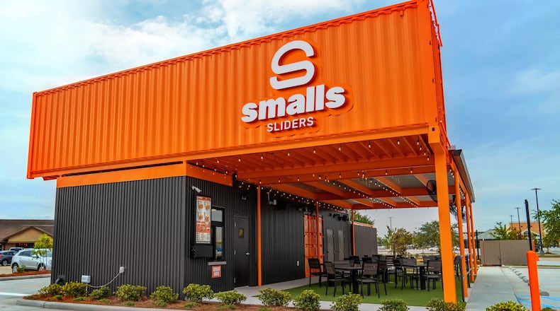 Smalls Sliders, a Louisiana-based quick service restaurant co-owned by former NFL player Drew Brees, is planning its expansion into Ohio, including in the Dayton market. CONTRIBUTED