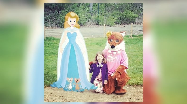 The Cinderella cutout was stolen for the second time from Veteran's Park in Springfield. (COURTESY: Leann Castillo).
