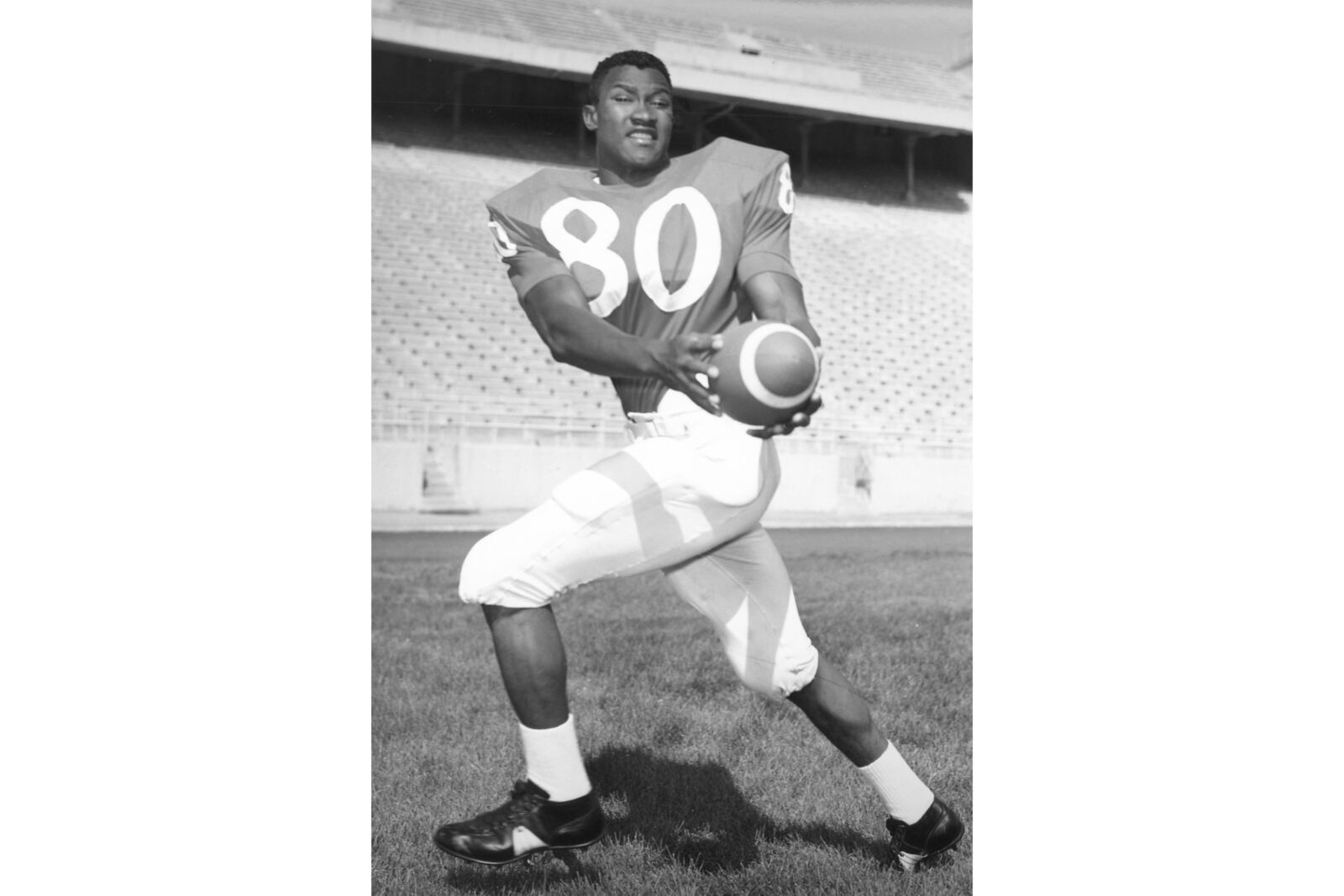 This undated image provided by University of Nebraska show college football player Langston Coleman. (University of Nebraska via AP)