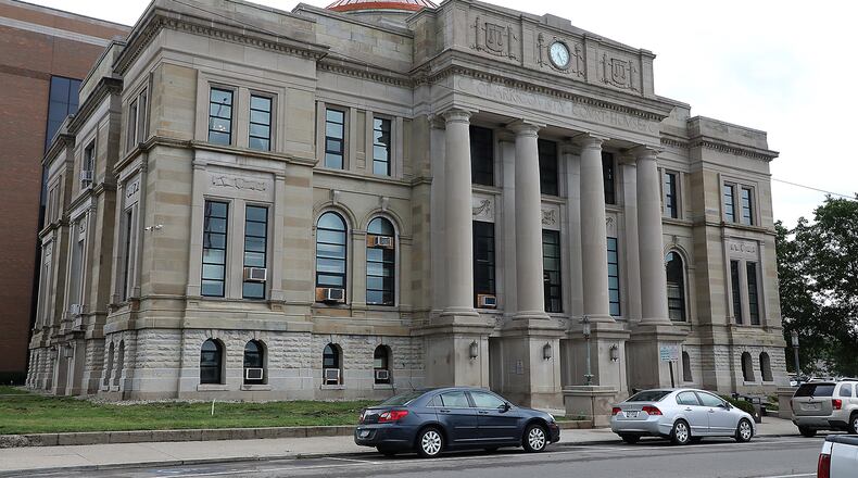 Clark County Common Pleas Courthouse. Bill Lackey/Staff