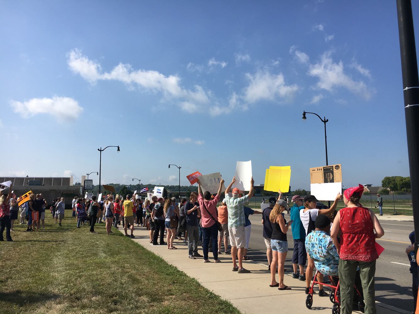 PHOTOS: Scenes of President Trump’s visit to Dayton