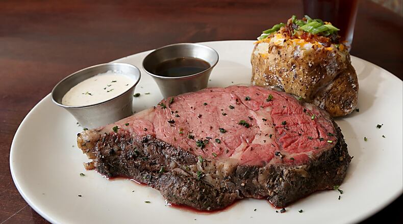 Contributed photo by E.L. Hubbard
FIREBIRDS WOOD FIRED GRILL
SLOW ROASTED PRIME RIB