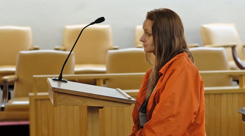 Alexis M. Stewart in Clark County Municipal Court. Bill Lackey/Staff