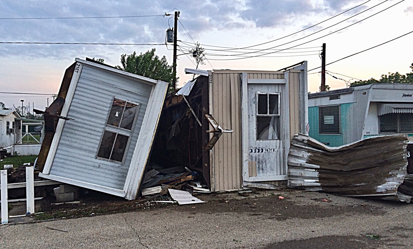 PHOTOS: Daylight reveals widespread damage from Monday storms