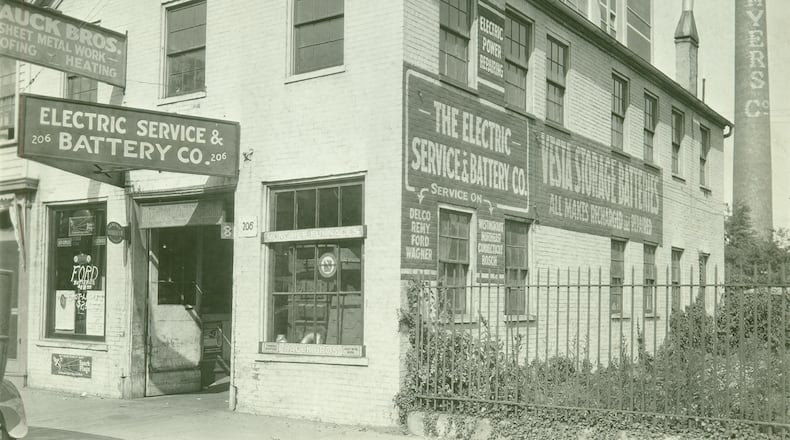 Around 1922 George L. and Howard W. Hauck opened Hauck Brothers on the second floor of a new building at 206 W. Main. PHOTO COURTESY OF THE CLARK COUNTY HISTORICAL SOCIETY