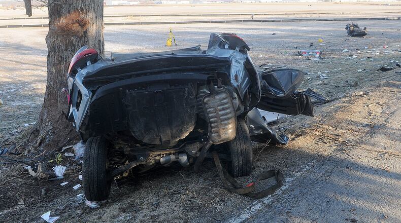 State troopers are investigating a single-car accident that killed three teenagers on Ridge Road in Springfield Twp. about Wednesday morning. The victims are Wesley Culpepper, 15, Daniel Tittle, 17, and Charles Luthe, 16. Officials believe speed may have been a factor in the crash that happened around 6 a.m. in the 2100 block of Ridge Road. MARSHALL GORBY / STAFF