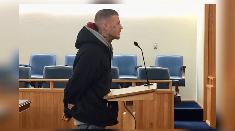 Donald R. Silvers III appears in Clark County Municipal Court. Jeff Guerini/Staff