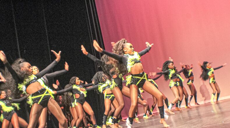 Dance Stomp Shake Inc. will host Art That Binds on Feb. 13, the Dance Stomp Shake workshop, freestyle battle and showcase on Feb. 17 and 18, and teen summit in April. In this file photo, Black Pearlz of Columbus, Ohio, competed in the Jr./Sr. Stand Battle Category at the Dance Stomp Shake competition. File/Contributed