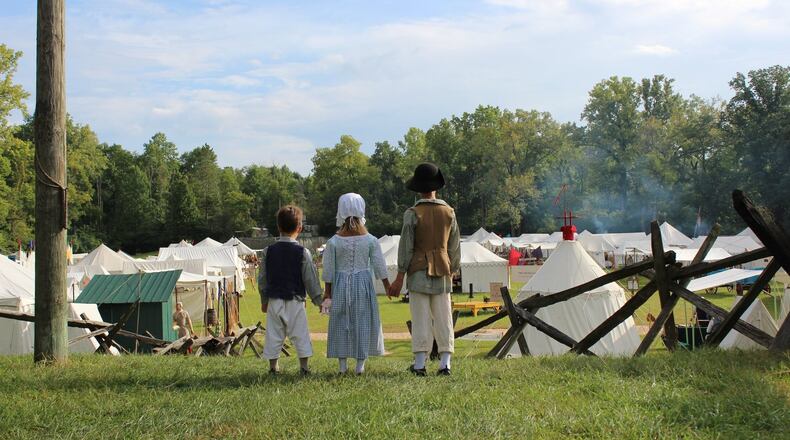 Children overlooking the Fair at New Boston. CONTRIBUTED/LIZ CULBERTSON