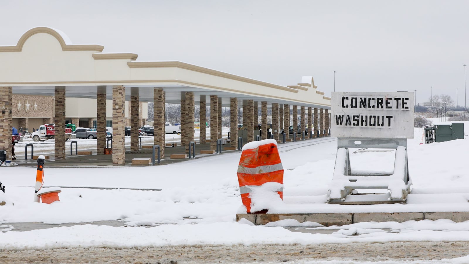 The first Buc-ee's in Ohio is another step closer to opening. Huber Heights council has voted to approve a liquor permit for the business, which is being built on Ohio 235. Company officials say the store will open in April. BRYANT BILLING/STAFF