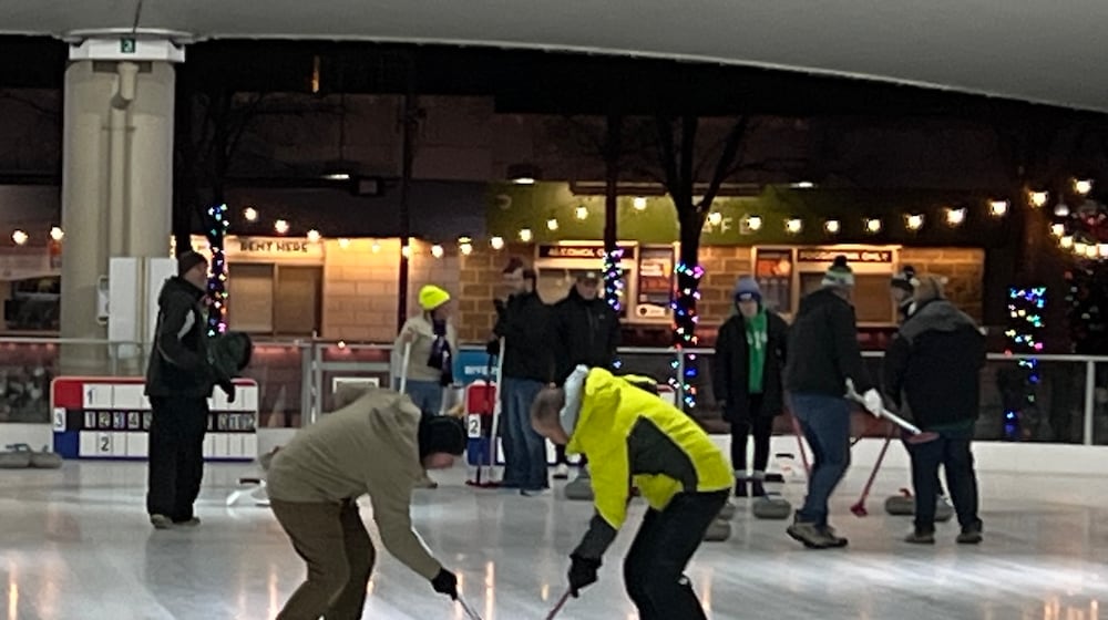 The MetroParks Ice Rink has been hosting curling events and leagues since 2011. CONTRIBUTED