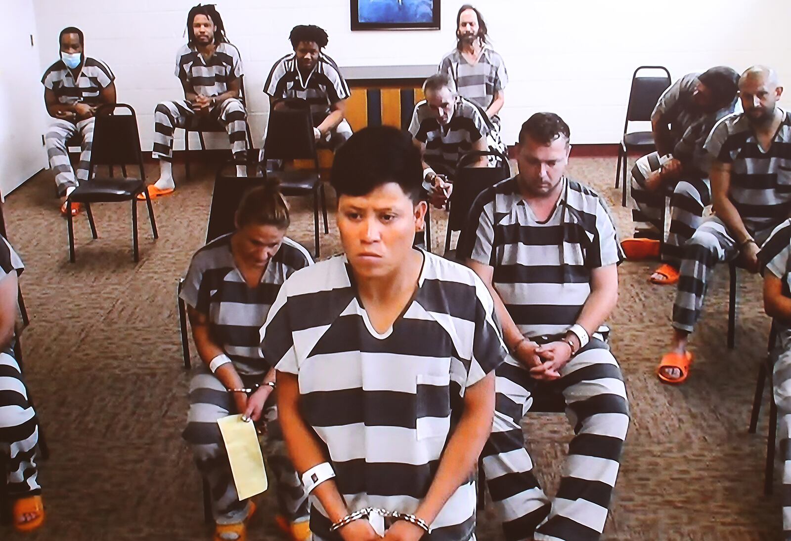 Alan Martinez is arraigned in Clark County Municipal Court. BILL LACKEY / STAFF