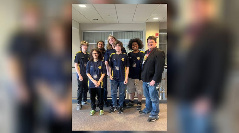 The Springfield High School ESports team placed third at the state competition. Contributed