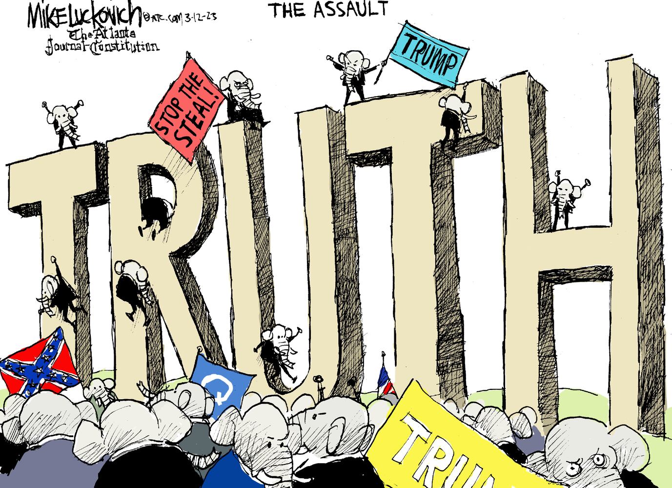 WEEK IN CARTOONS: Tucker Carlson, Biden’s budget, COVID origins and more