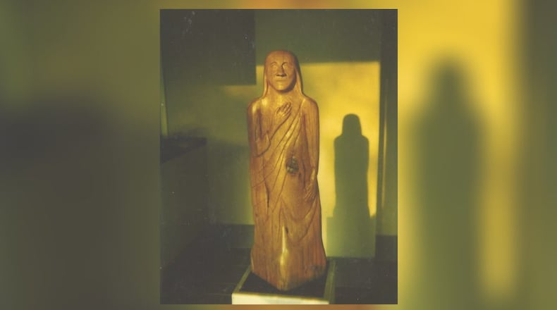 One of Horace Hansell’s favorite works was this sculpture of Mother Theresa.