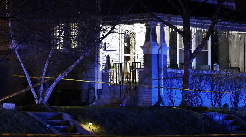 Hamilton Police investigate shooting of a child on Park Avenue Thursday evening, March 30, 2023 in Hamilton. FILE