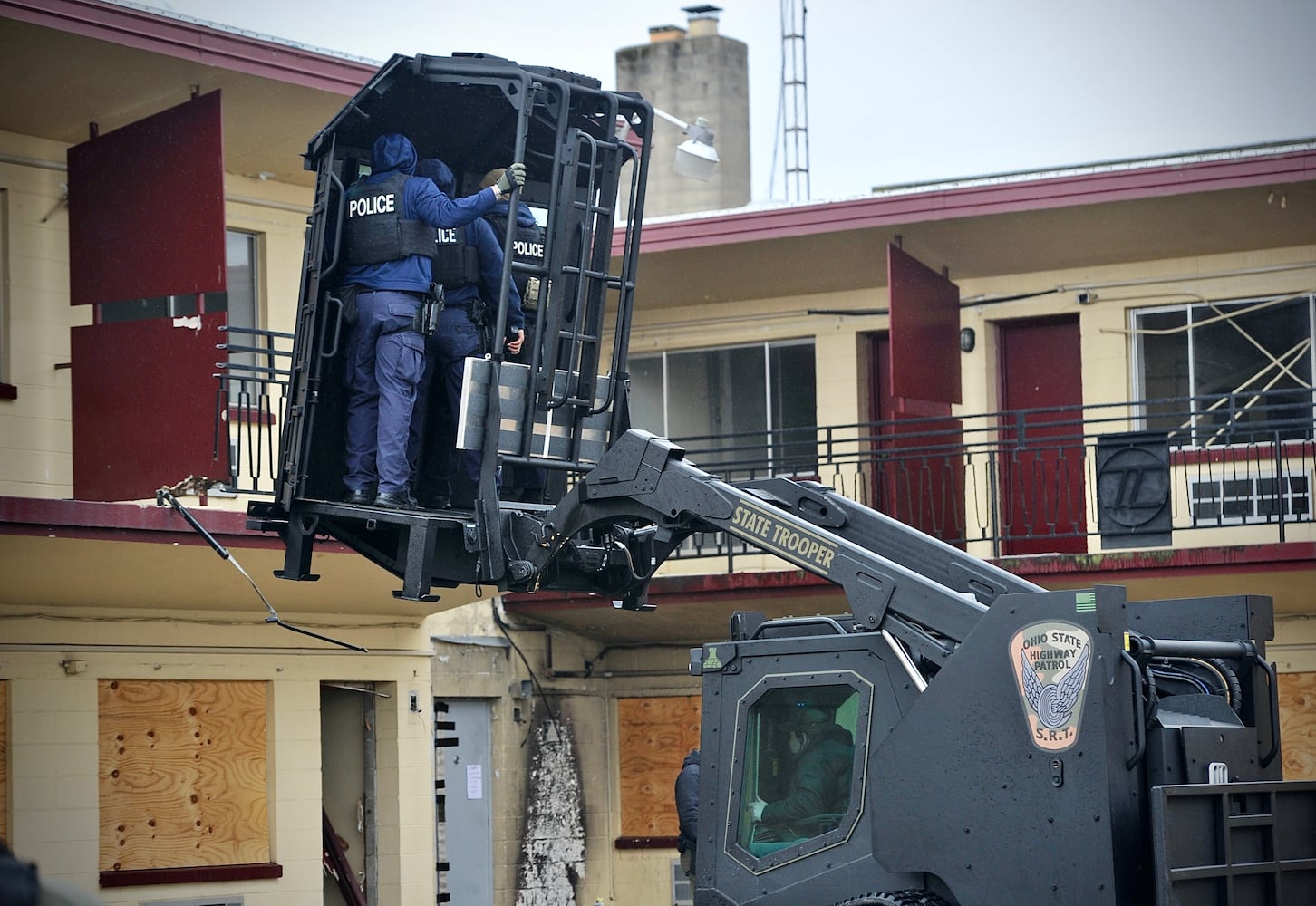 Police training at Executive Inn