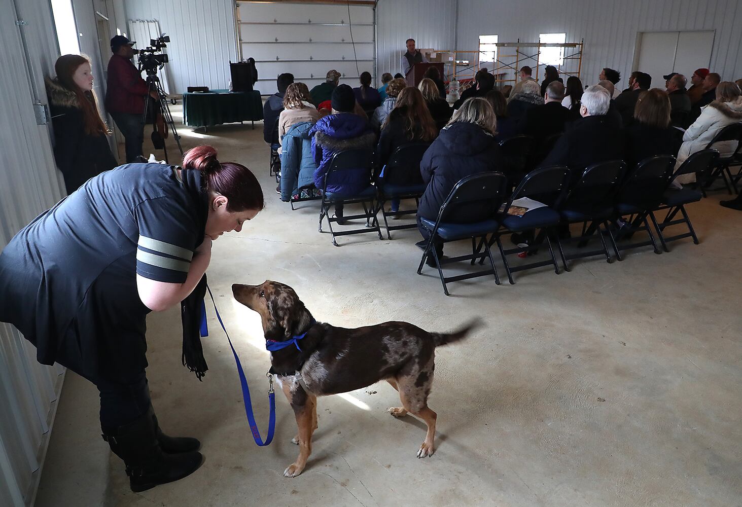 Grand Opening of new Dog Barn
