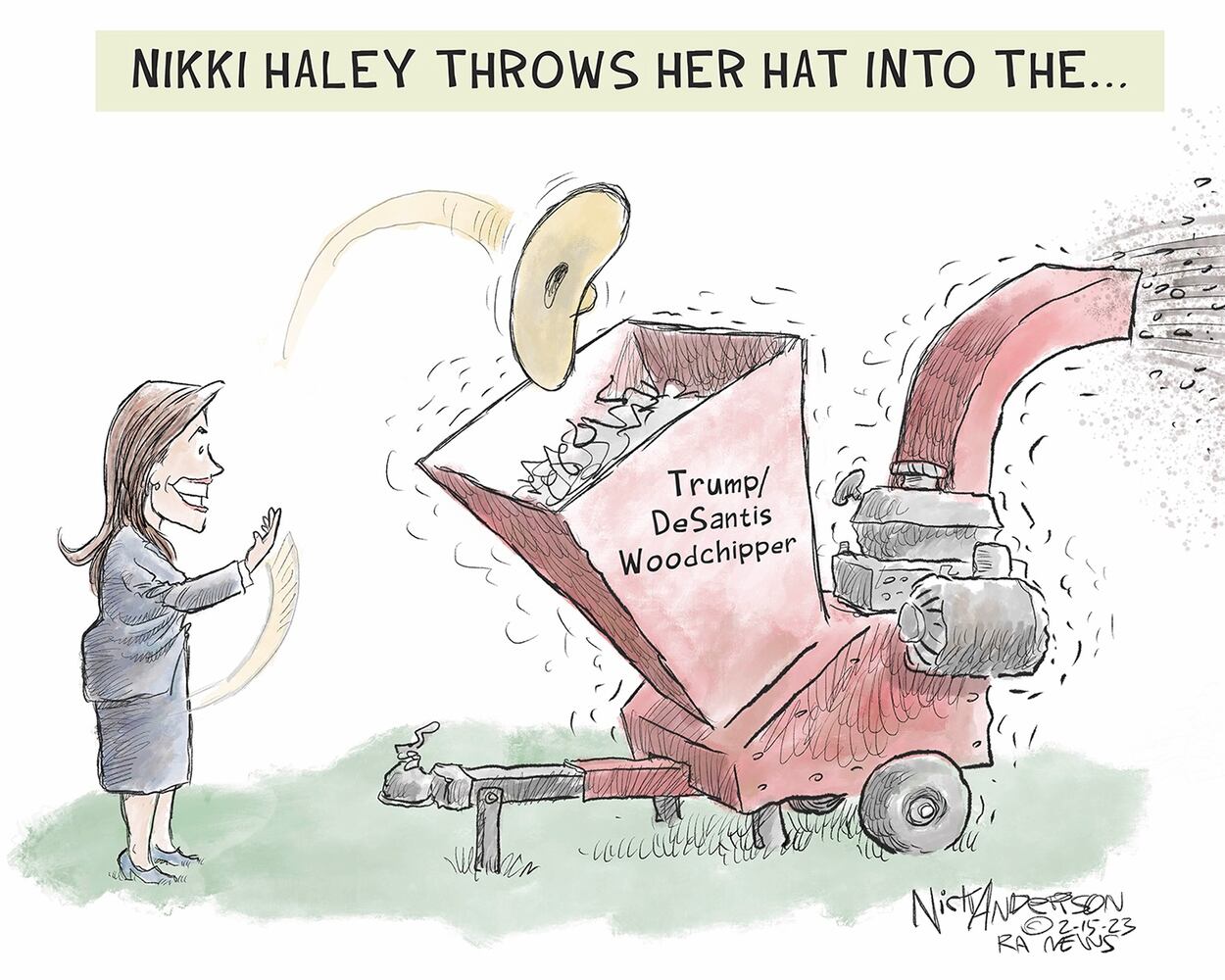WEEK IN CARTOONS: Ohio derailment, unidentified flying objects and more