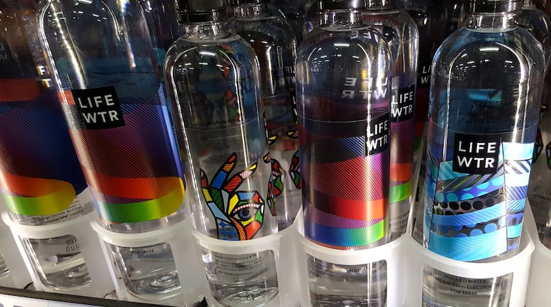LIFEWTR, as seen here, is Pepsi’s attempt to enter the premium water industry. LIFEWTR is available at retail stores across the Miami Valley. Michael Tyler II/Staff